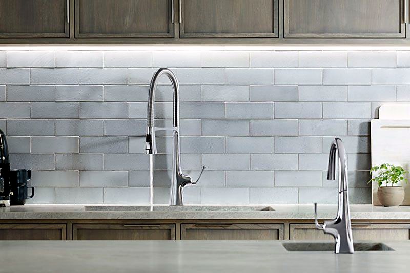 Kitchen faucet and sink